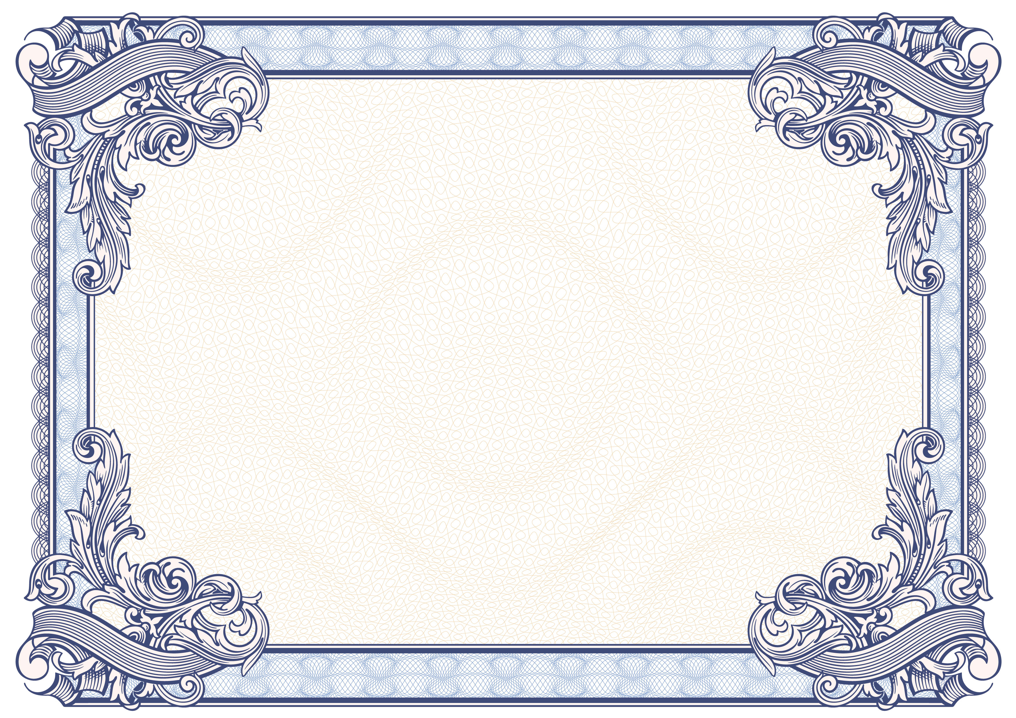 certificate border templates