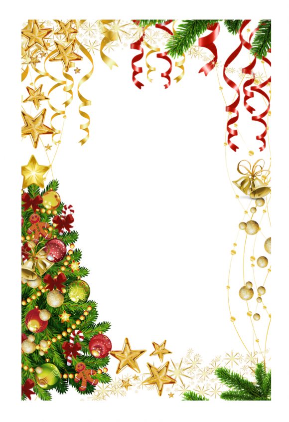 christmas page borders for word free