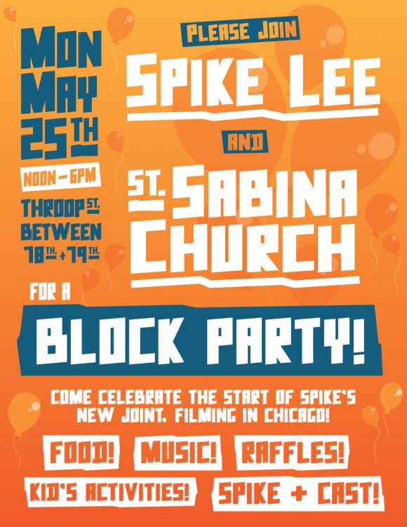 Block Party Template Flyer