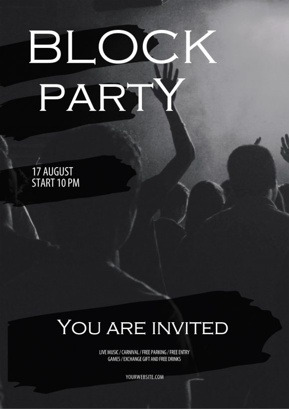 block party flyer 35