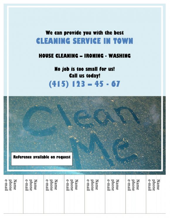 cleaning flyers 06