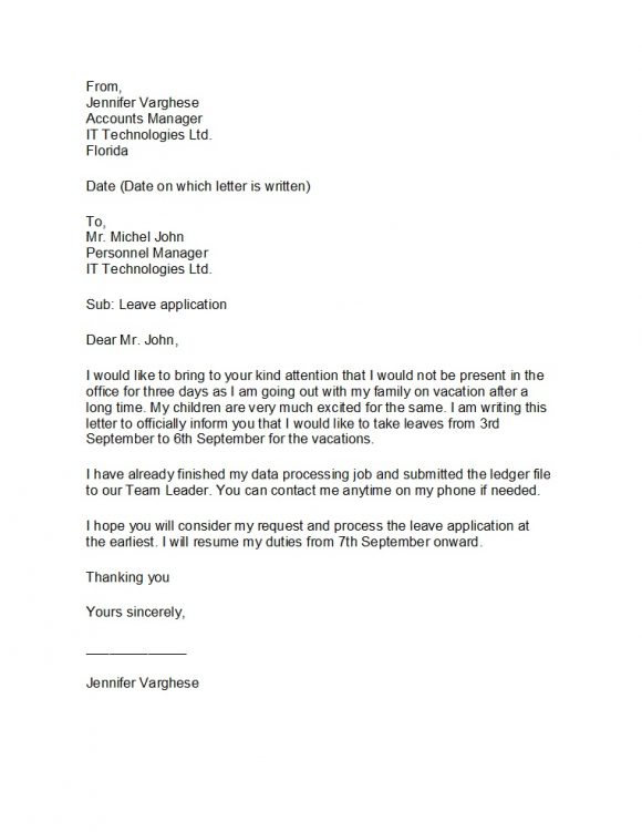 Maternity Leave Letter To Employee from printabletemplates.com
