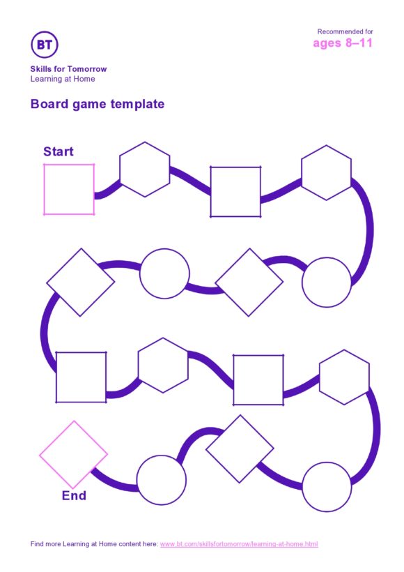 Free Board Game Templates