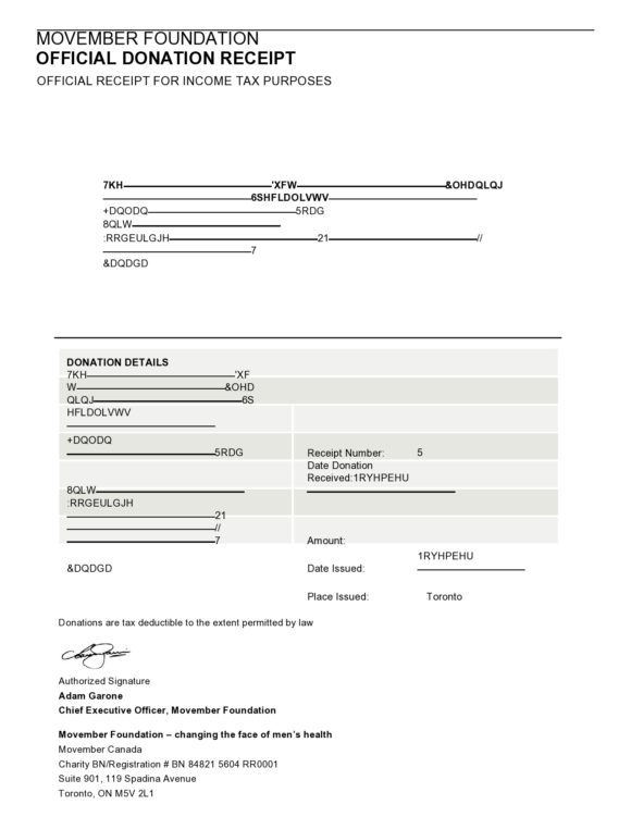 Official Receipt Template Word from printabletemplates.com