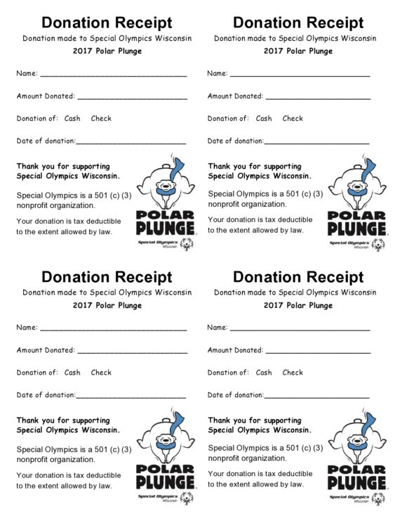30 non profit donation receipt templates pdf word printabletemplates