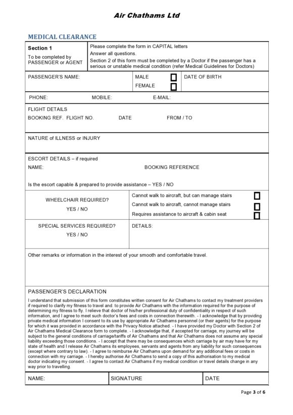 medical clearance form 06