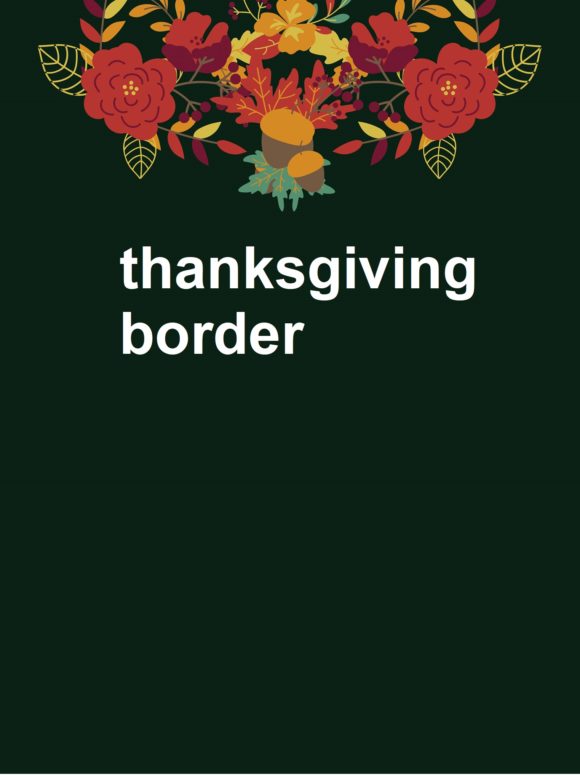 thanksgiving border 05