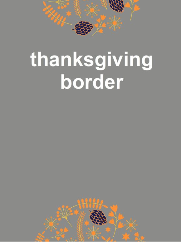 thanksgiving border 10