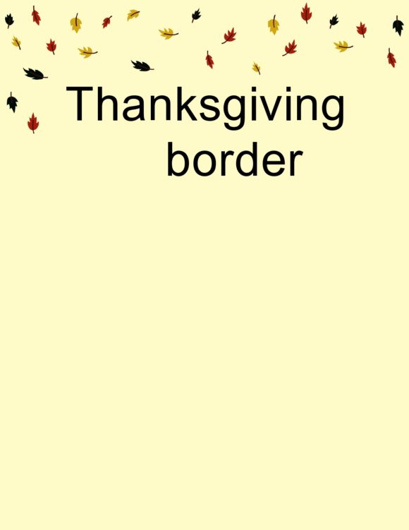 thanksgiving border 11
