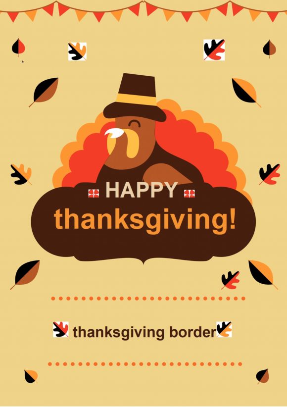 thanksgiving border 24
