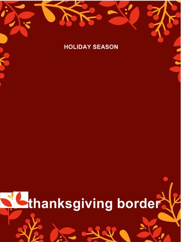 thanksgiving border 28