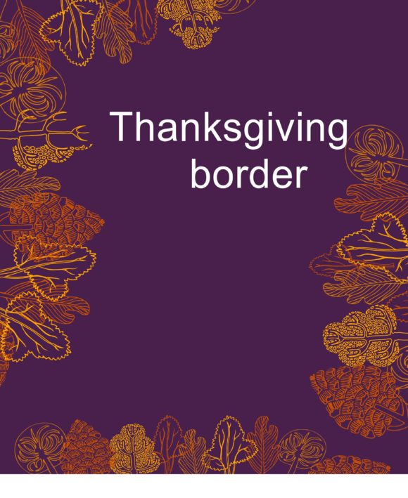thanksgiving border 30