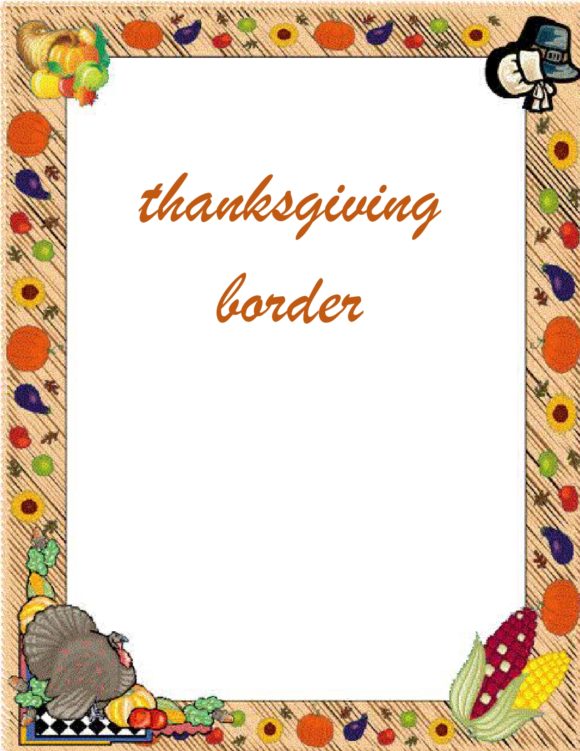 thanksgiving border 33