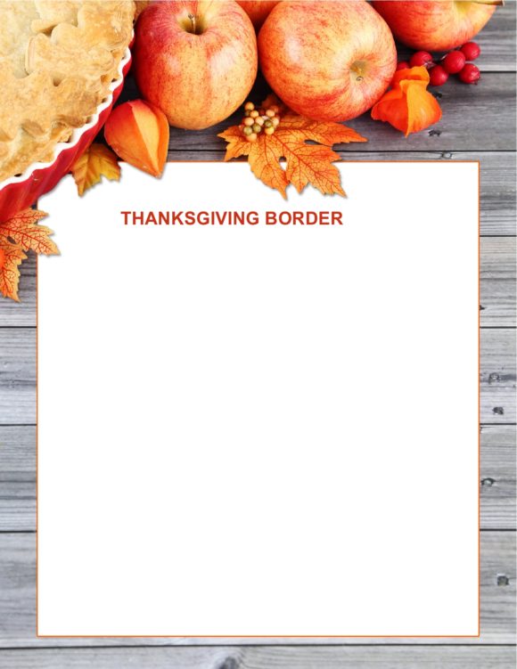 thanksgiving border 34