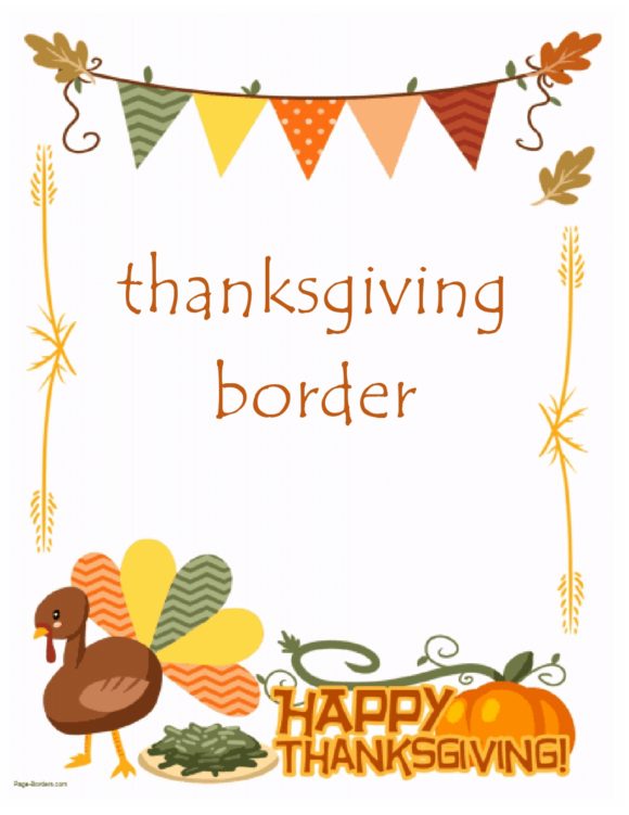 thanksgiving border 39
