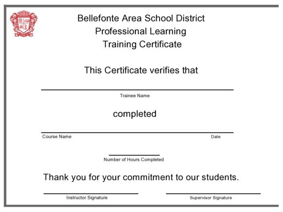 training certificate template 02