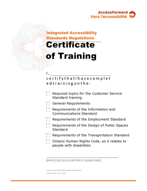 training certificate template 06