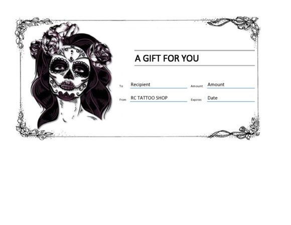Amazon.com: Tattoo Award: Personalized Custom Body Art Tat Award Certificate  for Lover of Tattoos (Funny Customized Present Joke Gift - Unique Novelty  Item) : Everything Else