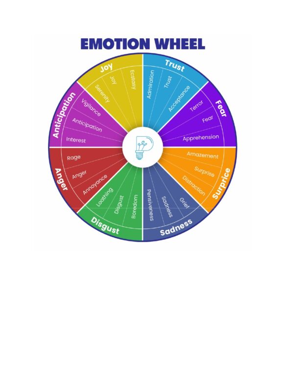 feelings wheel 22