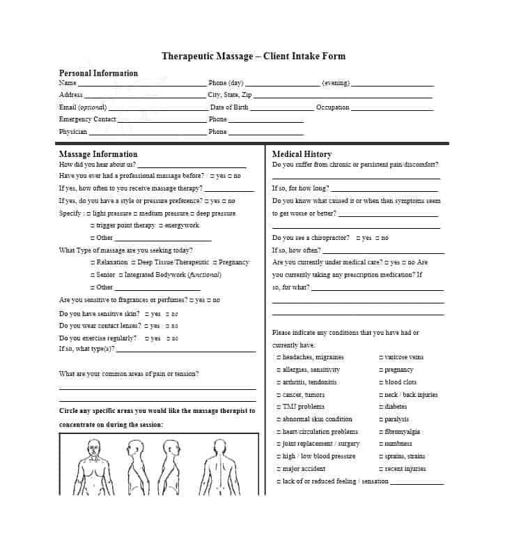 Client Intake Form Template Word from printabletemplates.com